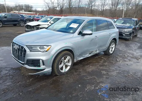 2022 Audi Q7 Premium 45 Tfsi Quattro Tiptronic z USA, uszkodzony, nr VIN WA1AJBF75ND012088